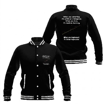 Discover When You Implement Its Linear Regression Data Startup Baseball Jackets