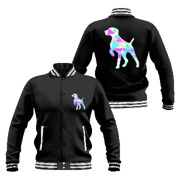 Discover Womens German Shorthair Pointer GSP MOM Mother Retro Baseball Jackets