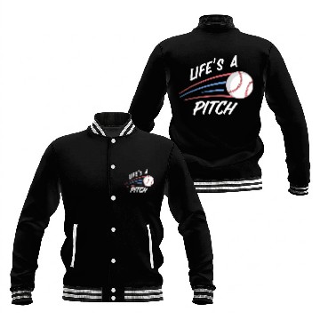 Discover Lifes A Pitch Baseball Spring Training Pitching Batting Baseball Jackets