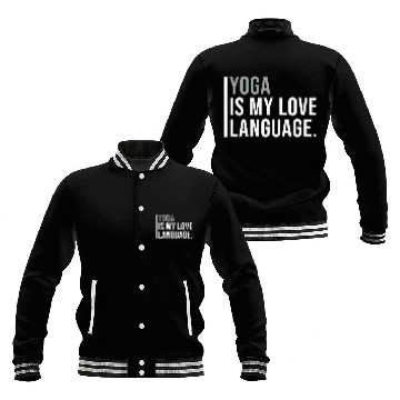 Discover Yoga Blogger Meme Quote Baseball Jackets