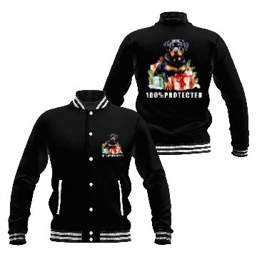 Discover ROTTWEILER BOSS 100 Protected Rottweiler Fun 7 Baseball Jackets