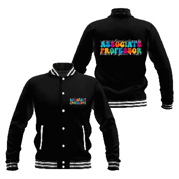 Discover Associate Professor Appreciation Week Back to School Baseball Tees Baseball Jackets