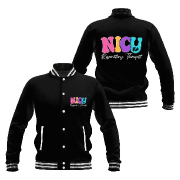 Discover Cute NICU Respiratory Therapist Baseball Tees Baseball Jackets