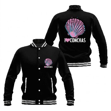 Discover Mexican Bread Conchas Pan De Dulce Pastry Chef Bread Maker Baseball Jackets