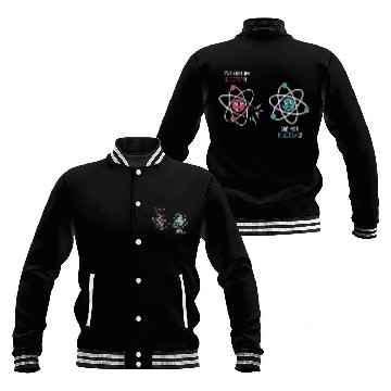 Discover Physics Student Teacher Funny Science Lover Physicist Zip Baseball Jackets