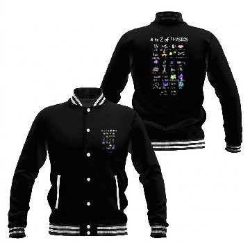 Discover Physics Teacher Science Student Future Physicist Baseball Tees Baseball Jackets