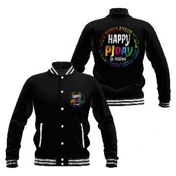 Discover happy pi day be irrational Math Intelligent student teachers Baseball Tees Baseball Jackets