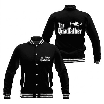 Discover The Quadfather Drone Pilot Baseball Jackets