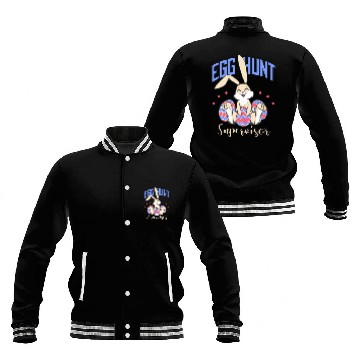 Discover Egg Hunt Supervisor Baseball Jackets