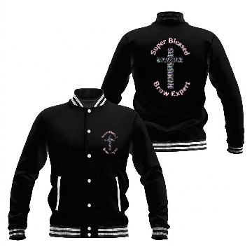 Discover Womens Super Blessed Brow Expert Baseball Tees Baseball Jackets