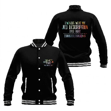 Discover Job Description Substitute Teacher Baseball Jackets