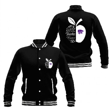 Discover Kansas State Wildcats Teacher Ever Half Apple Baseball Jackets