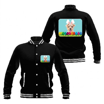 Discover Norfolk Terrier w Bunny Ears Baseball Tees Baseball Jackets