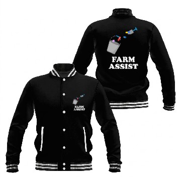 Discover Pharmacist Farm Assist Baseball Jackets