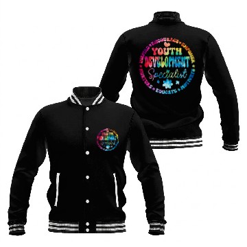 Discover Groovy Youth Development Specialist Worker Appreciation 2 Baseball Jackets