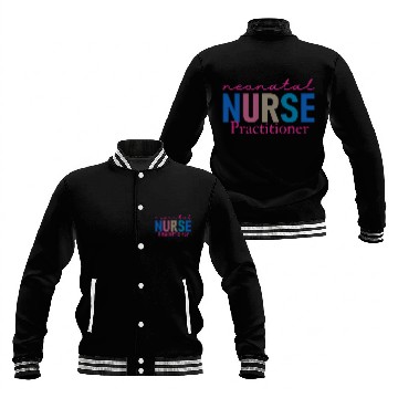 Discover Neonatal nurses Practitioner Funny NICU Nursing Graduation 5 Baseball Jackets