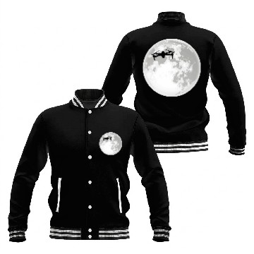 Discover Drone drone pilot quadrocopter pilot Baseball Jackets