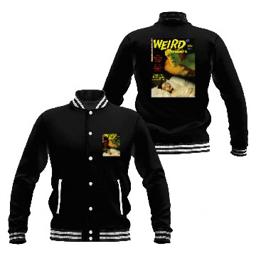 Discover Halloween Horror ghosts vintages Comic Book Retro Funny Baseball Tees Baseball Jackets