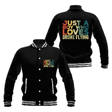 Discover Drone Flying Apparel Drone Pilot Quadcopter for Men Baseball Tees Baseball Jackets