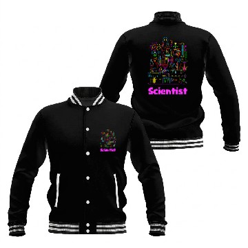Discover Lab week 2024 scientist medicals lab science Zip Baseball Jackets