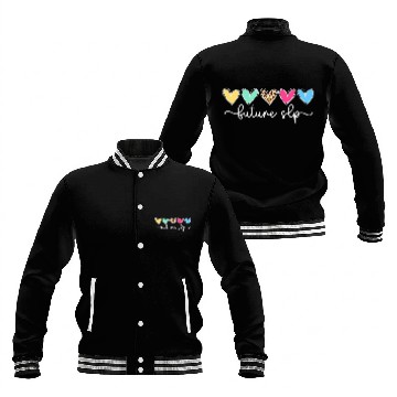Discover Future SLP Student Speech Language Pathologist In Progress 1 Baseball Jackets