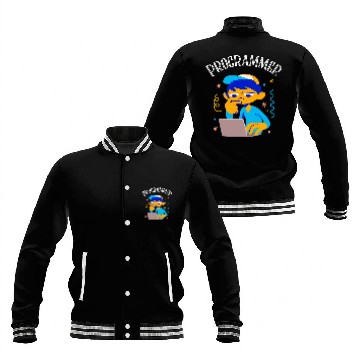 Discover Boy on Computer Programmer Career Student Baseball Jackets