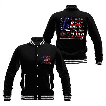 Discover Union Worker Labor Day Baseball Tees Baseball Jackets