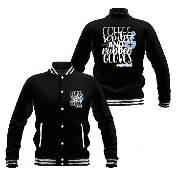 Discover Womens Essential Registered Blessed nurses Frontline worker 1 Baseball Tees Baseball Jackets