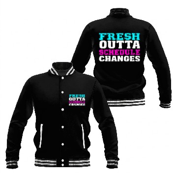 Discover Schedule changes school counselor Teacher Appreciation Gift Baseball Jackets