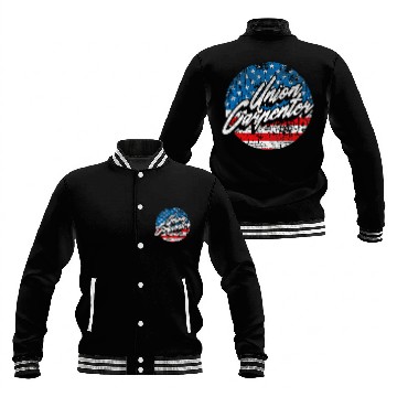 Discover Union Carpenter Labor Day Skilled Union Worker Laborer 1 Baseball Tees Baseball Jackets