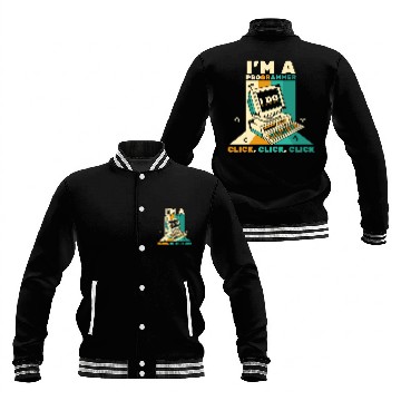 Discover Im A Programmer Click Software Engineer Coder Programmer Zip Baseball Jackets