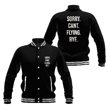 Discover Flying airplane captain aviator flight line airplane Baseball Tees Baseball Jackets