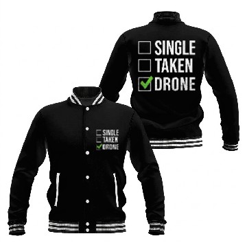 Discover Single Taken Drone Pilot Baseball Jackets
