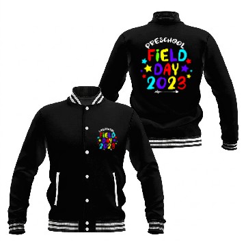 Discover Preschool Students School Field Day Trip Matching Baseball Tees Baseball Jackets