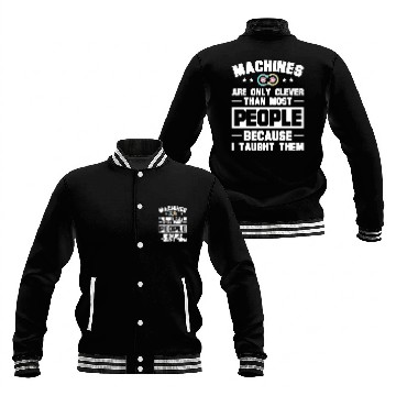 Discover Machine Learning Engineer AI Specialist AI Programmer Baseball Jackets