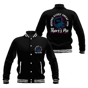 Discover Software Engineer Computer Programmer Programming Code 7 Baseball Tees Baseball Jackets