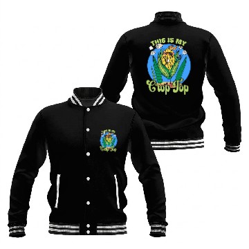 Discover Corn Lover This Is My Crop Top Corn Farmer Baseball Jackets