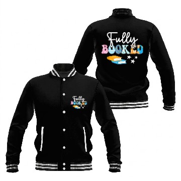 Discover Book Reader Fully Booked Baseball Tees Baseball Jackets
