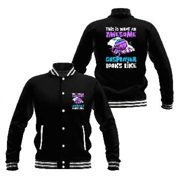 Discover Awesome Cosplayer Looks Like Character Cosplay Zip Baseball Jackets