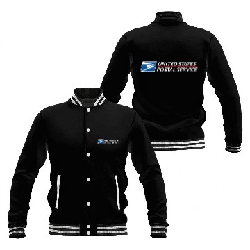 Discover Postal Service Embroidered Knit Hat Baseball Jackets