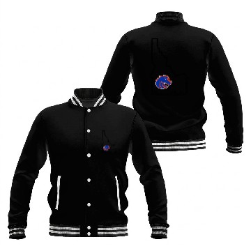 Discover Boise State Broncos Idaho Offilly Baseball Jackets
