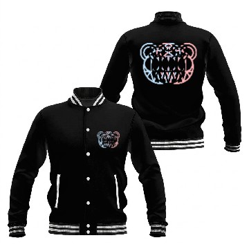 Discover Radiohead Distort Head Baseball Tees Baseball Jackets