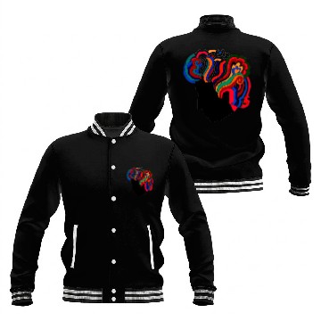 Discover Bob Dylan Rainbow Baseball Tees Baseball Jackets