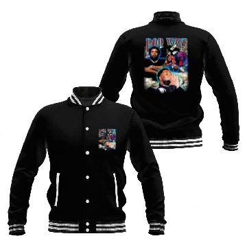 Discover Rod Wave Zip Baseball Jackets