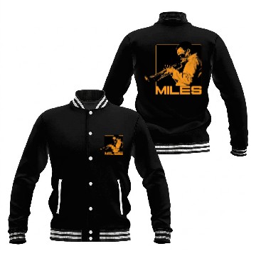 Discover Miles Davis Unisex Baseball Jackets Blowin'