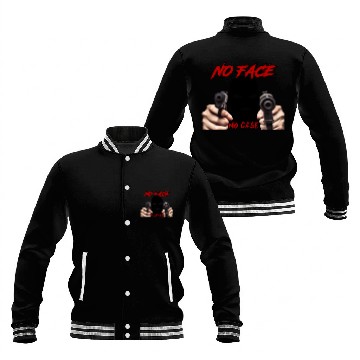 Discover No Face No Case Baseball Jackets