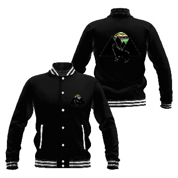 Discover Mountain Wolf Baseball Jackets