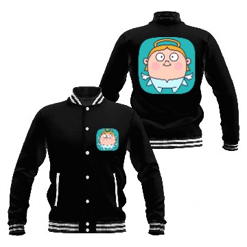 Discover Cute Christmas Angel freexmas17mnr Baseball Jackets