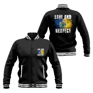 Discover Love and Respect Jalisco Flag Jalisciense Mexico Baseball Jackets