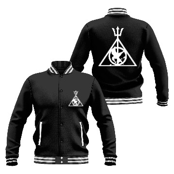 Discover Ladies Deathly Hallows Symbol Baseball Jackets Harry Potte